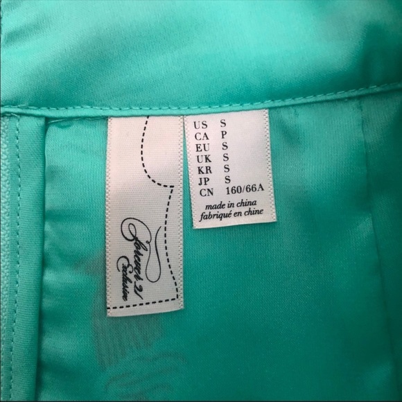 Mint green ice cream sundae shorts. Size Small - Picture 3 of 7